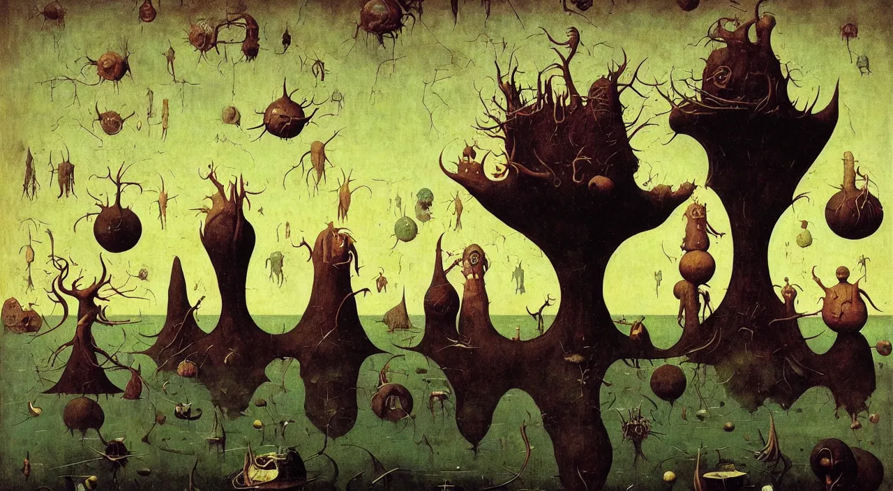 Image similar to single flooded simple!! ( lovecraftian ) truffle tower anatomy, very coherent and colorful high contrast masterpiece by norman rockwell franz sedlacek hieronymus bosch dean ellis simon stalenhag rene magritte gediminas pranckevicius, dark shadows, sunny day, hard lighting