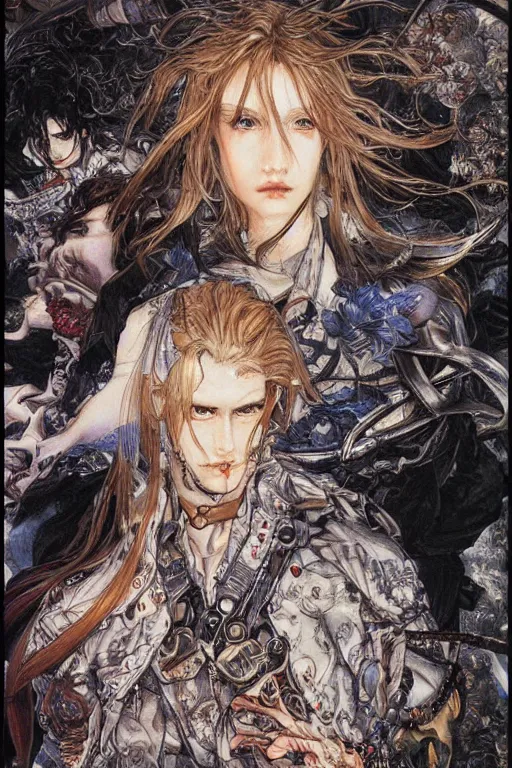 Image similar to a portrait of a character, by Ayami Kojima