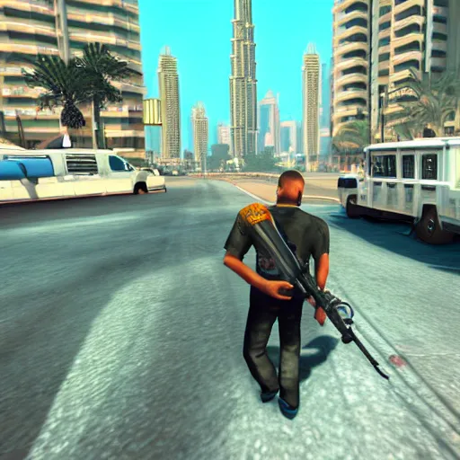 Image similar to gta : dubai, lostfish