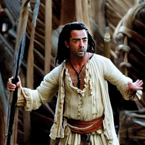 Image similar to still of xavi hernandez in pirates of the caribbean : the curse of the black pearl ( 2 0 0 3 )
