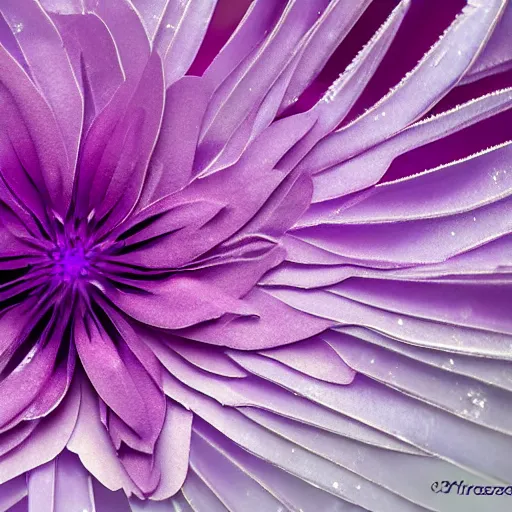 Image similar to frozendimensional purple petal transformation colour