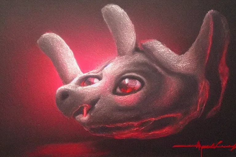 Image similar to indestructible loris, art by eva widermann and david a. cherry, trending on artstation, dark atmospheric lighting low angle view unreal engine 5, crayon art, infrared, fantasy artist, pixar