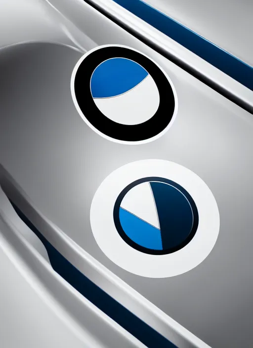 Image similar to abstract advertising illustration for bmw