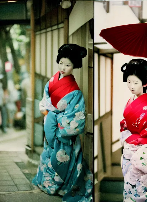 Image similar to Portrait Photograph of a Japanese Geisha Agfa Vista 200