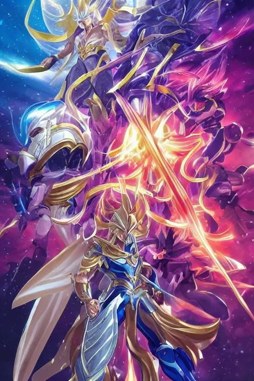 Image similar to 2 0 2 2 knights of the zodiac saint seiya battle for sanctuary hero suit armor comics mask minimalist verytoon nautiljon animes toei animation namco bandai, art by artgerm and greg rutkowski and magali villeneuve