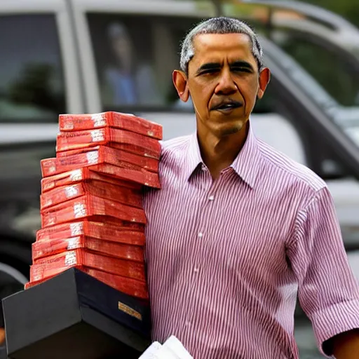 Image similar to barack obama carrying way too much money