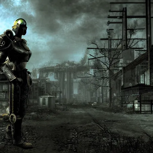 Prompt: fallout 3 photograph