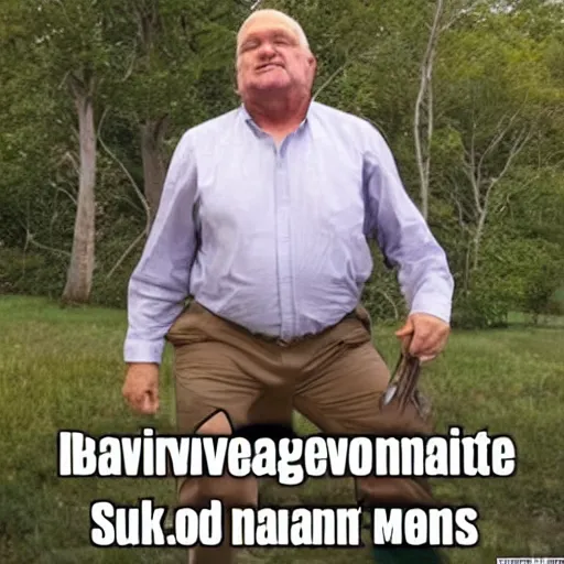 Image similar to average white boomer man