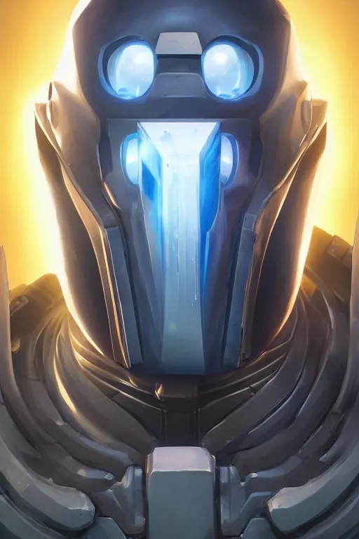 Image similar to epic mask helmet robot ninja portrait stylized as fornite style game design fanart by concept artist gervasio canda, behance hd by jesper ejsing, by rhads, makoto shinkai and lois van baarle, ilya kuvshinov, rossdraws global illumination radiating a glowing aura global illumination ray tracing hdr render in unreal engine 5