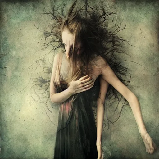 Image similar to photo of young woman by brooke shaden