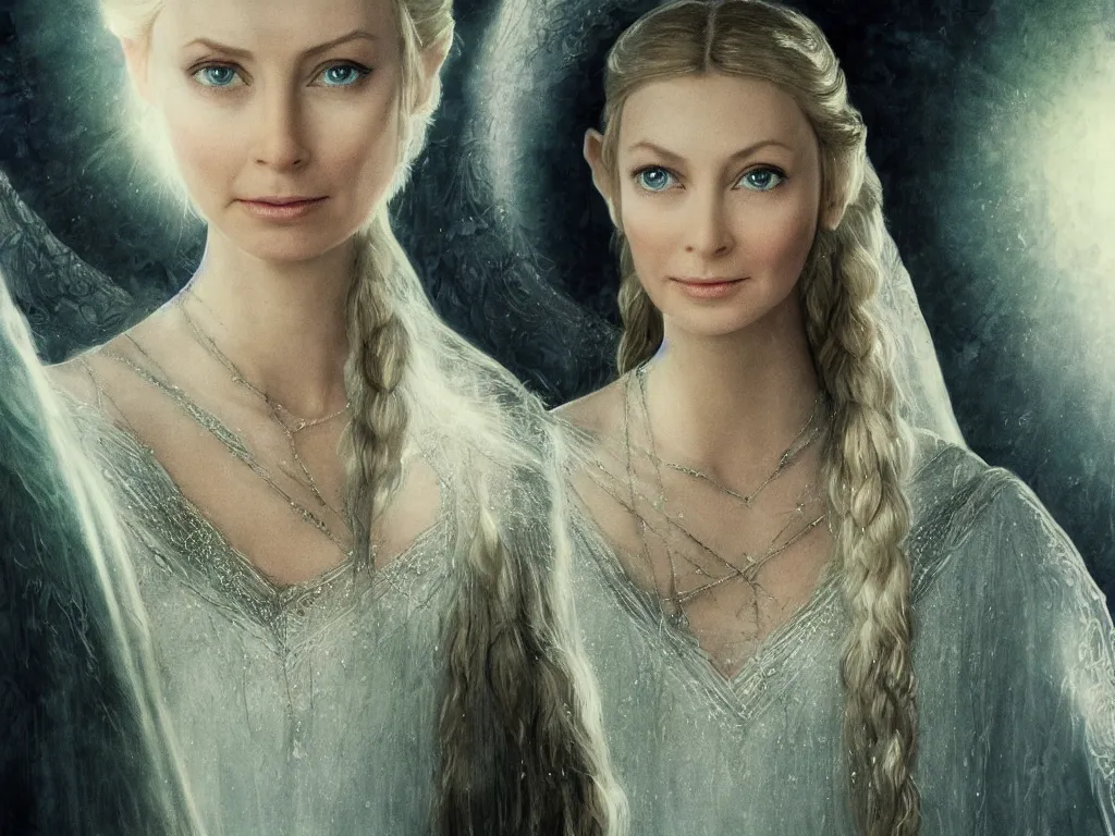 Image similar to beautiful portrait of galadriel