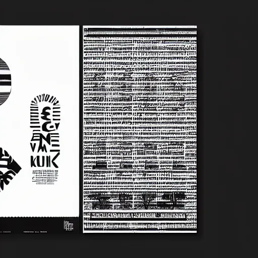 Image similar to black on white graphic design in style of david rudnick, eric hu, acid, y 2 k