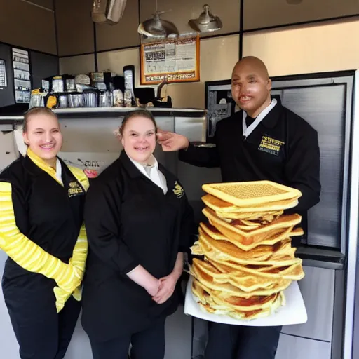 Image similar to wafflehouse employee's