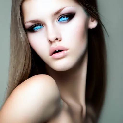 Image similar to beautiful female model that looks like krysia