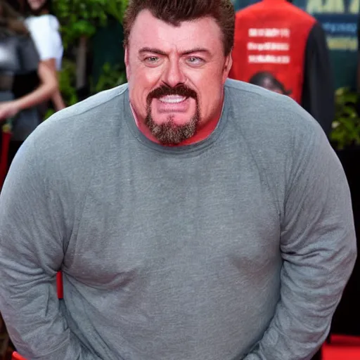 Prompt: robb wells. screaming