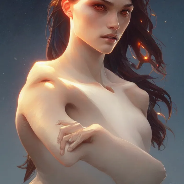 Prompt: anthromorphic goose girl portrait, sci - fi face, elegant, highly detailed, digital painting, artstation, concept art, smooth, sharp focus, illustration, art by artgerm and greg rutkowski and alphonse mucha