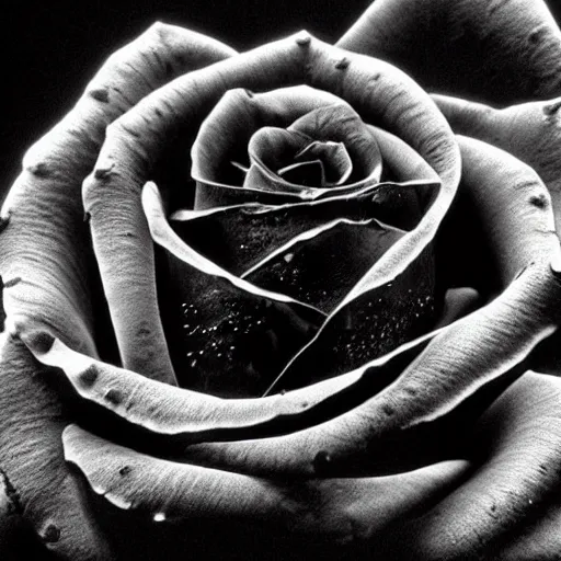 Image similar to award - winning macro of a beautiful black rose made of molten magma and nebulae on black background by harold davis and harold feinstein, highly detailed, hyper - realistic, inner glow, trending on deviantart, artstation and flickr, nasa space photography, national geographic