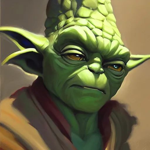 Prompt: greg manchess portrait painting of evil yoda as overwatch character, medium shot, asymmetrical, profile picture, organic painting, sunny day, matte painting, bold shapes, hard edges, street art, trending on artstation, by huang guangjian and gil elvgren and sachin teng