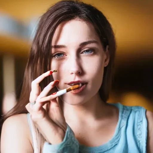 Image similar to cigarette in woman's hand