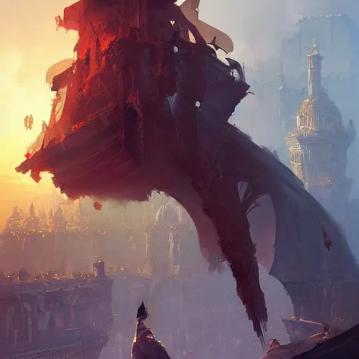 Image similar to prince of persia trending on artstation by greg rutkowski