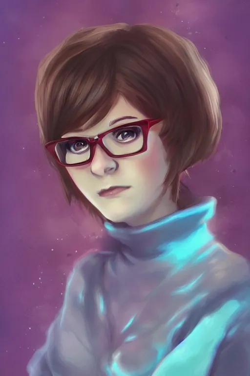 Velma From Scooby Doo Anime, by roots love manga anime digital media  drawings velma from sc…