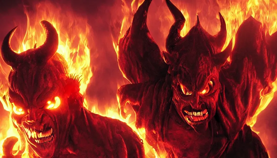 Prompt: Big budget movie about descarte's evil demon