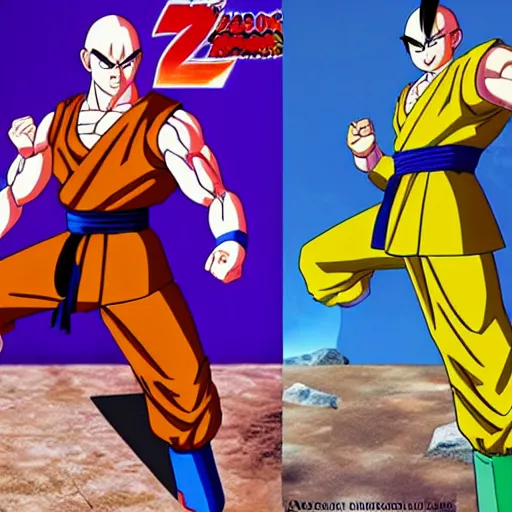 Prompt: kurdish! martial arts sensei in dragon ball z season 1, 8 k, high resolution, promotional