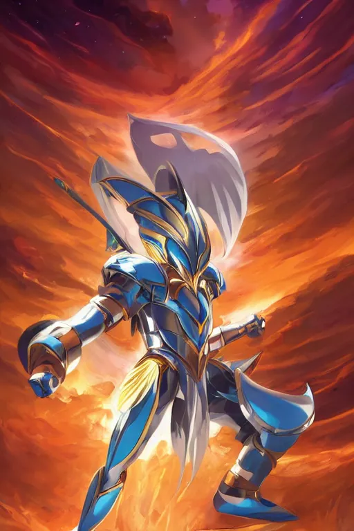 Image similar to 3 d 2 0 2 2 knights of the zodiac saint seiya battle for sanctuary hero suit armor comics mask minimalist, behance hd by jesper ejsing, by rhads, makoto shinkai and lois van baarle, ilya kuvshinov, rossdraws global illumination