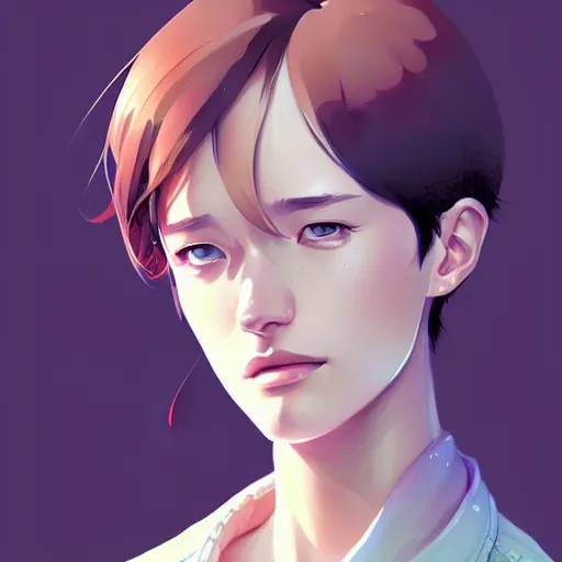 Image similar to mackenzie davis, portrait shinkai makoto studio ghibli studio key hideaki anno sakimichan stanley artgerm lau rossdraws james jean marc simonetti elegant highly detailed digital painting artstation pixiv