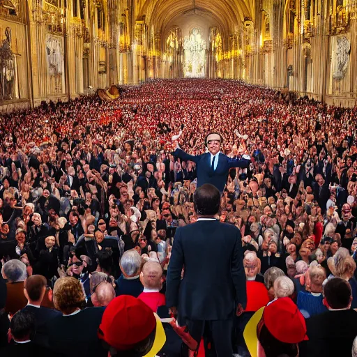 Image similar to François Hollande giving a concert, EOS 5D, ISO100, f/8, 1/125, 84mm, RAW Dual Pixel, Dolby Vision, HDR, professional