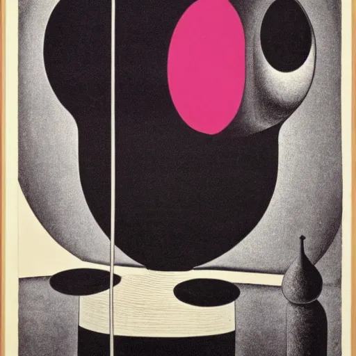 Prompt: art by oskar schlemmer