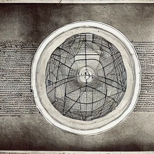 Image similar to davinci schematic for a ufo