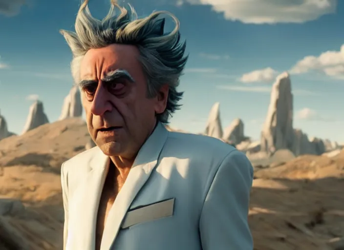 Image similar to film still of rick sanchez in the new scifi movie 4 k,,,,,,,,,,,,,,,,,,,,,,,,,,,,,,,,,,,,,,,,,,,,,,,, rick and morty