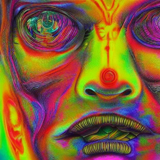 Prompt: an unspeakable revelation seen on DMT, photorealistic