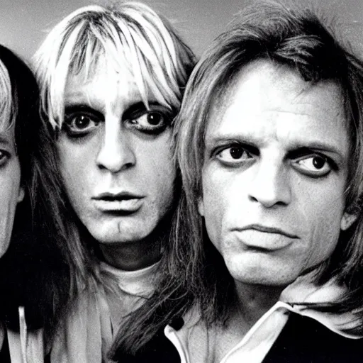 Image similar to klaus kinski, the pop group bananarama