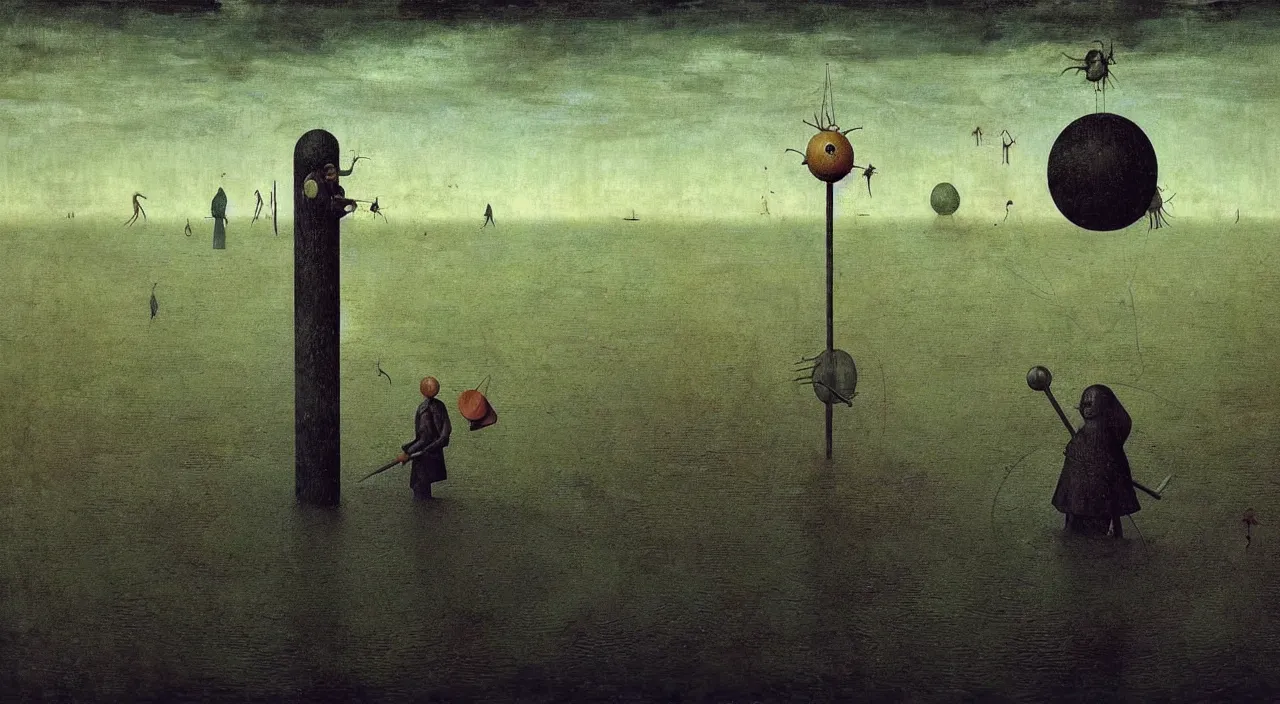 Prompt: single flooded simple!! hive pole anatomy, very coherent and colorful high contrast masterpiece by franz sedlacek hieronymus bosch dean ellis simon stalenhag rene magritte gediminas pranckevicius, dark shadows, sunny day, hard lighting