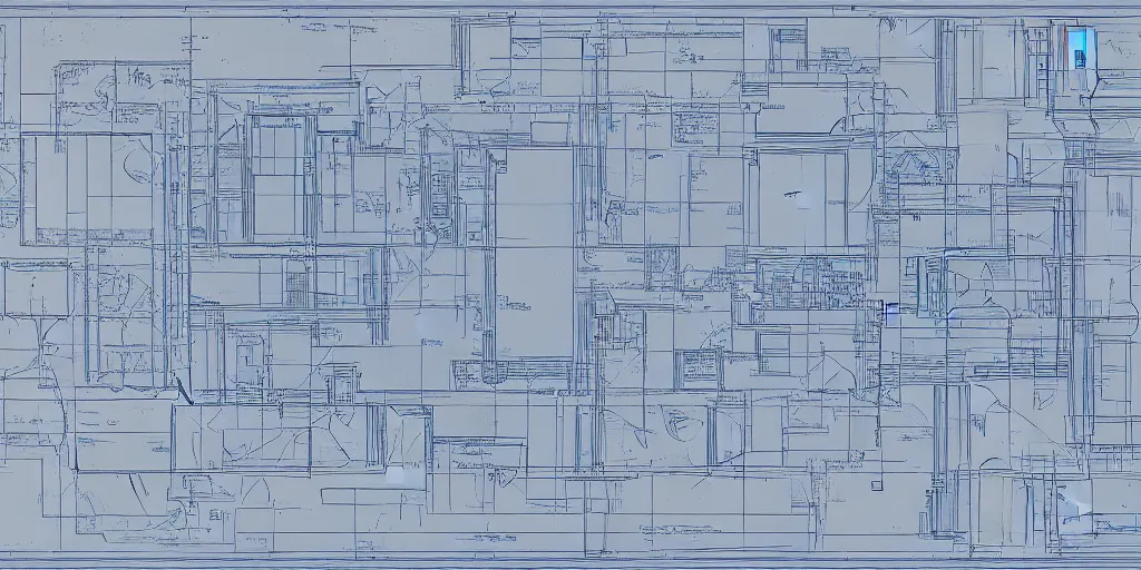 Prompt: space habitat blueprint, realistic, 8k