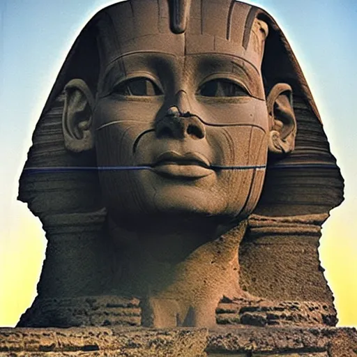 Prompt: epic masterpiece Riddle of the Sphinx in the city of Thebai Ken Kelly, photorealistic, cinematic, fantastic reality, detailed and beautiful faces, dramatic lighting, establishing shot, 8k resolution – W 1024