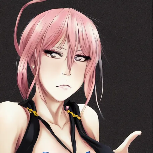 Image similar to portrait of dancer coping with mental illness, anime fantasy illustration by tomoyuki yamasaki, kyoto studio, madhouse, ufotable, trending on artstation