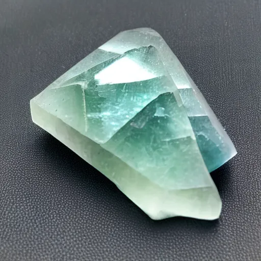 Prompt: green fluorite crystals