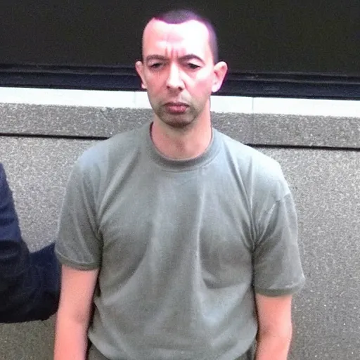 Image similar to andrew tate is arrested by the fbi