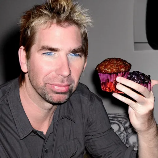 Chad Robert Kroeger Of Nickelback Tied Up With Chains Stable