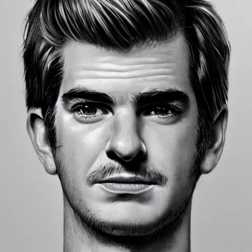 Prompt: photorealistic detailed face portrait, Andrew Garfield,