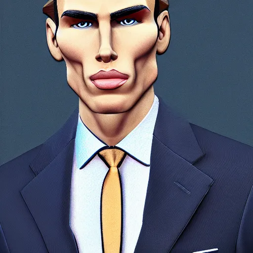 muscular chad gigachad handsome jerma 9 8 5 with thick, Stable Diffusion