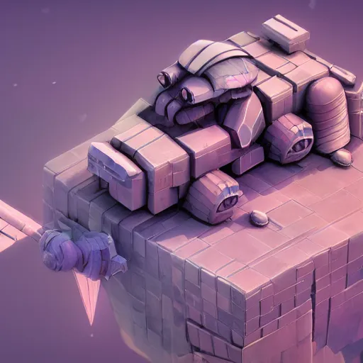 Prompt: Isometric 3D Fantasy Cute and adorable pig Mecha ship, Smooth 3D Illustration, soft render, Servando Lupini, Daniil Kudriavtsev, handpaint texture, Blender, 3DCoat H 648