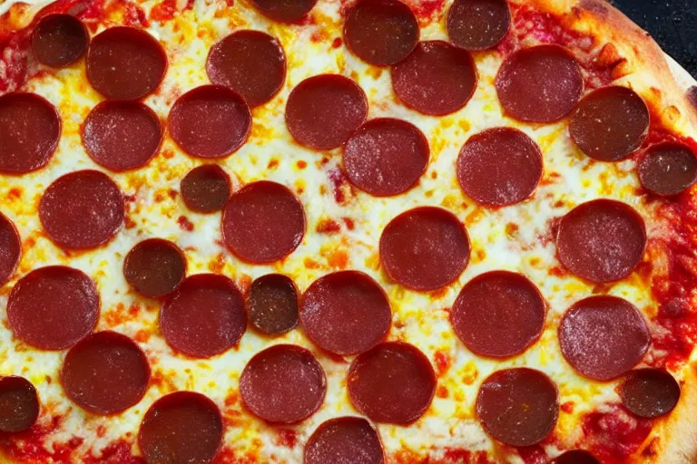 Image similar to pepperoni-pizza