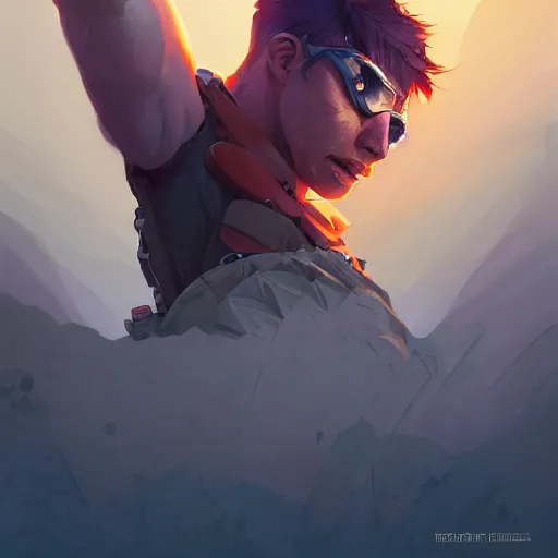 Image similar to hero world mad max, behance hd by jesper ejsing, by rhads, makoto shinkai and lois van baarle, ilya kuvshinov, rossdraws global illumination