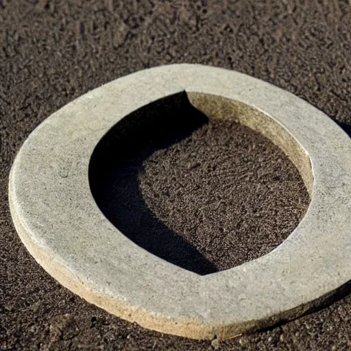 Image similar to letter s in the shape of a stone