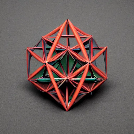 Prompt: an icosahedron