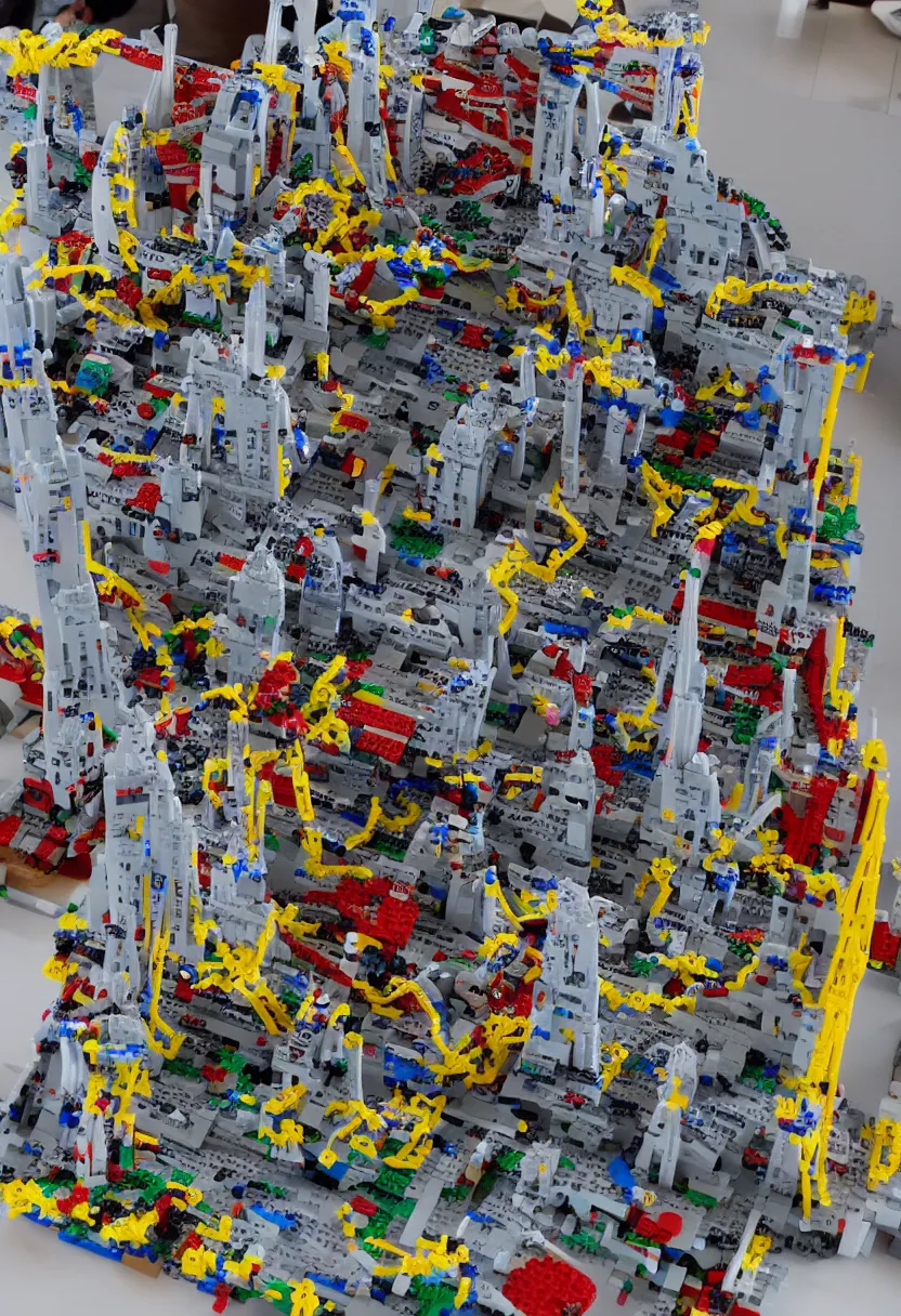 Image similar to lego world trade center 9 1 1